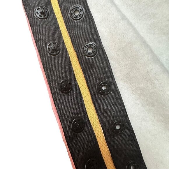 NWT Matilda Jane LYNDON Snap‎ to Infinity Scarf Fleece Lined Color Block Stripe - Picture 5 of 8